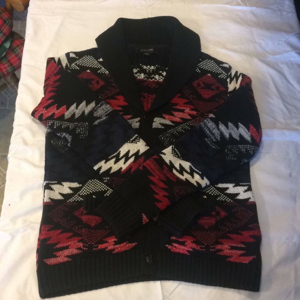 Navajo Print sweater.